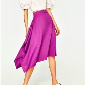 ZARA midi skirt